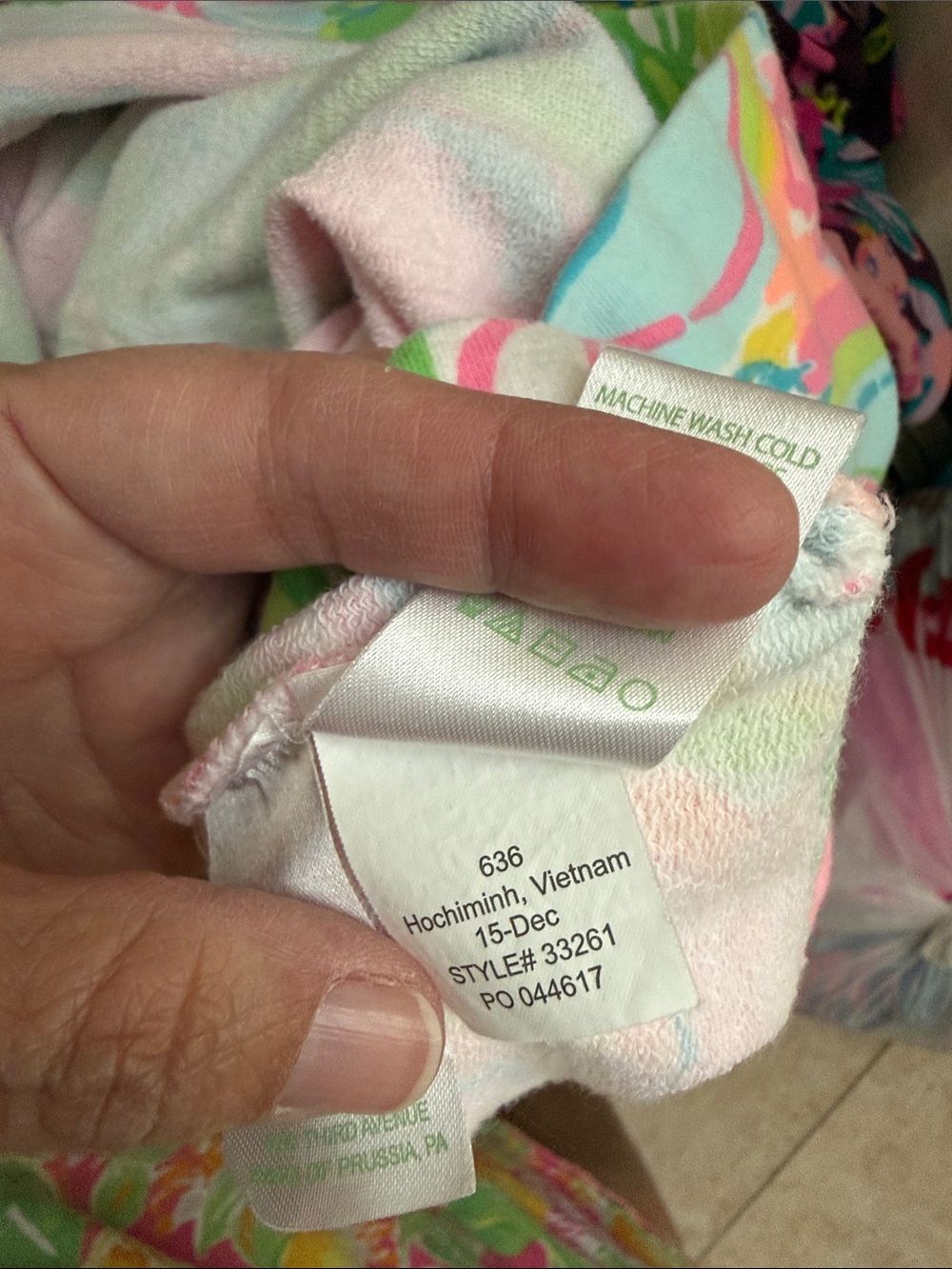 Lilly Pulitzer Pink Multi Floral Half-Zip Pullover Jacket - Picture 6 of 6